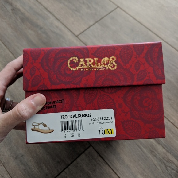 Spring clear!Carlo Carlos Santana pineapple sandal - Picture 7 of 7